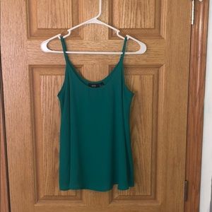 Flowy Turquoise Tank-Top